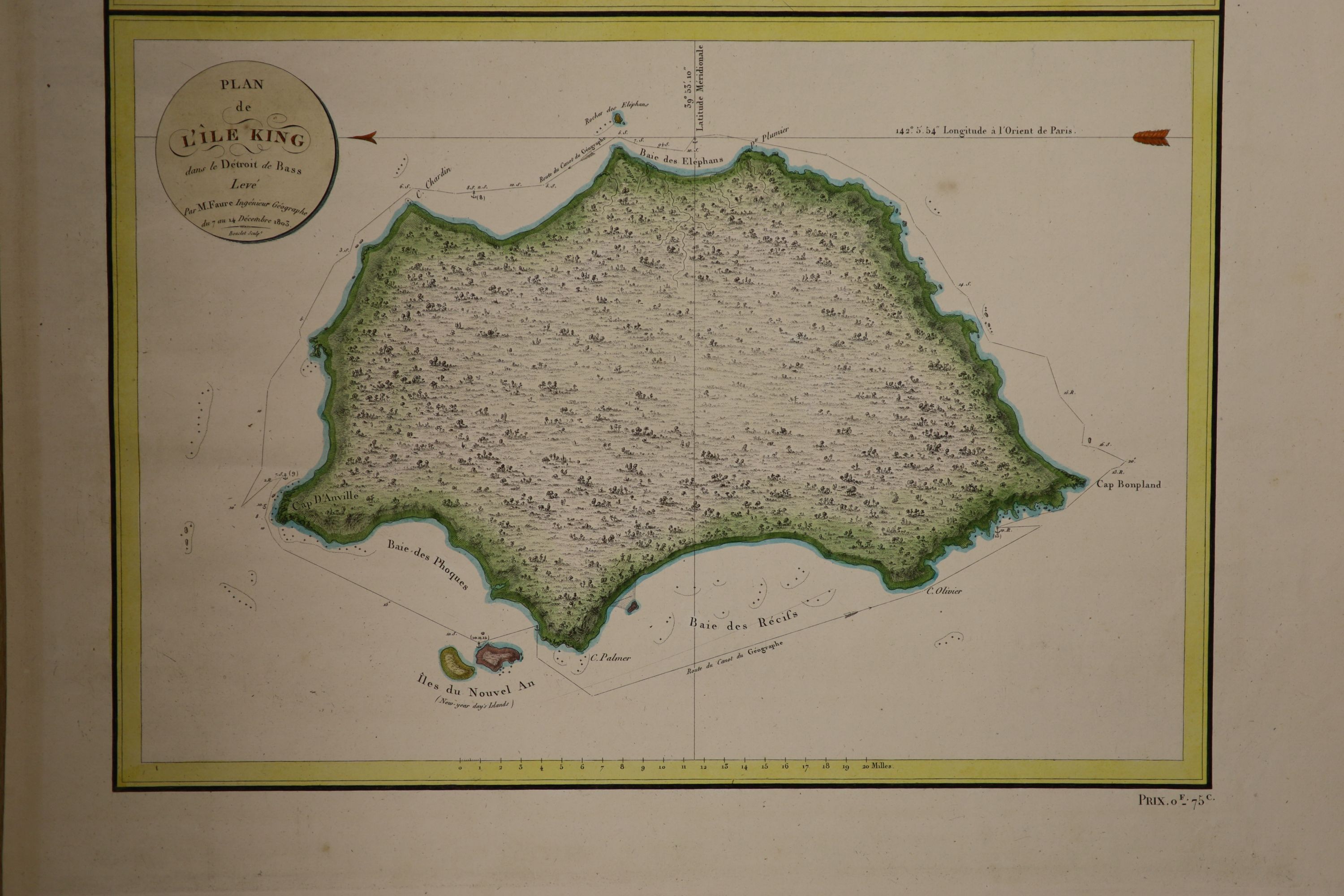 A folio of 19th century maps of Tasmania